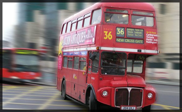red london bus number 36