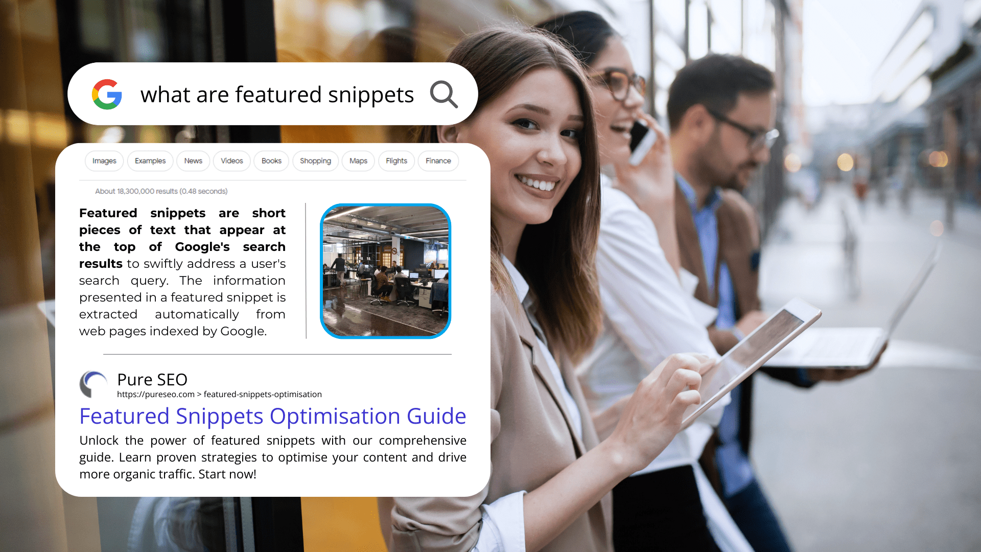 Featured snippet optimisation guide featured image
